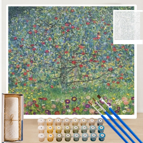 Kit Pintura Numerada Jardim das Cores Eternas