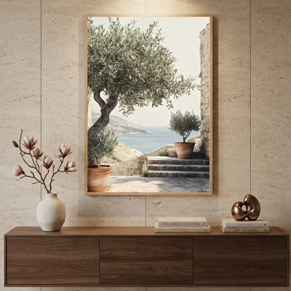 Quadro Decorativo Oliveira ao Sol
