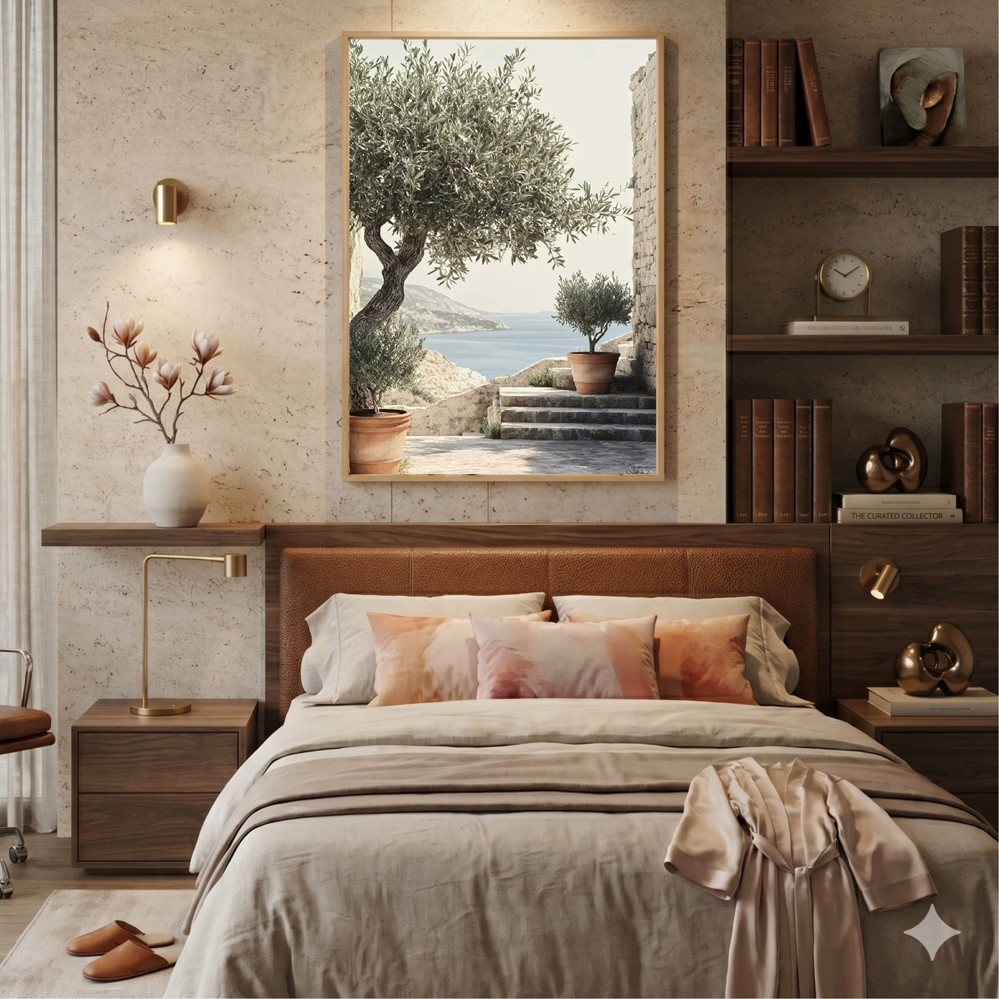 Quadro Decorativo Oliveira ao Sol