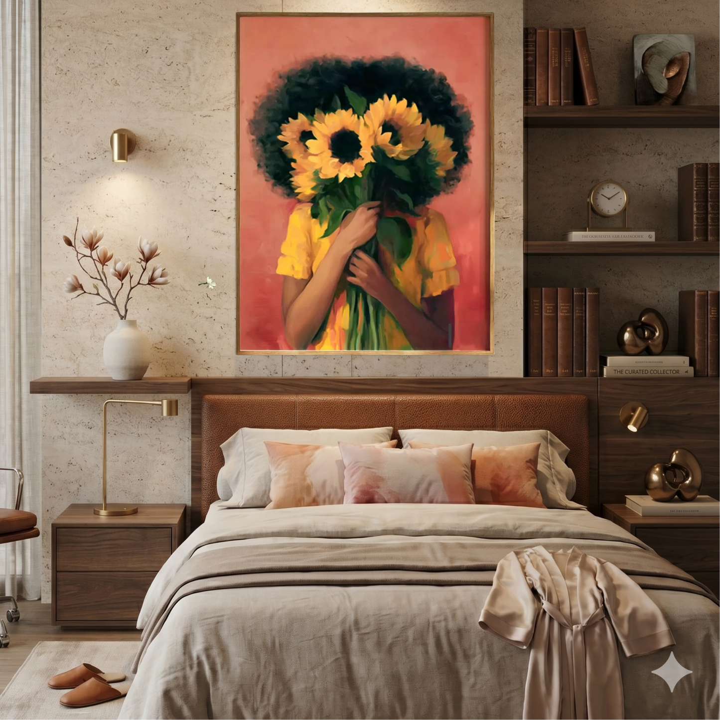 Quadro Decorativo Girassol