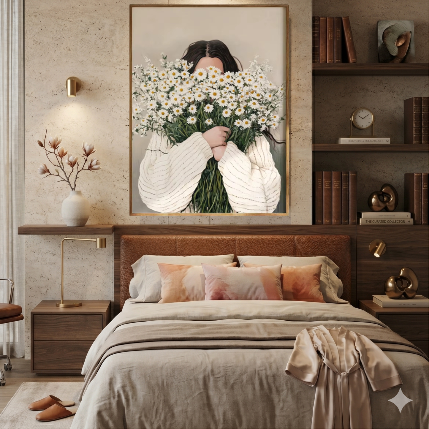 Quadro Decorativo Leitura Serena