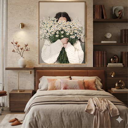 Quadro Decorativo Leitura Serena