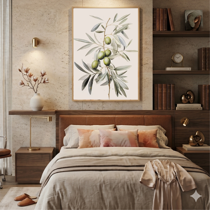 Quadro decorativo Oliveira Clássica